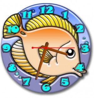 Часы "Рыба 1"