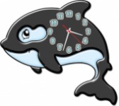 Часы "Дельфин"