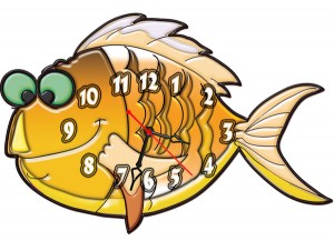 Часы "Рыба 4"