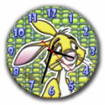 Часы "Кролик с мультика